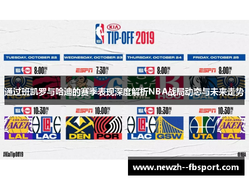 通过班凯罗与哈迪的赛季表现深度解析NBA战局动态与未来走势